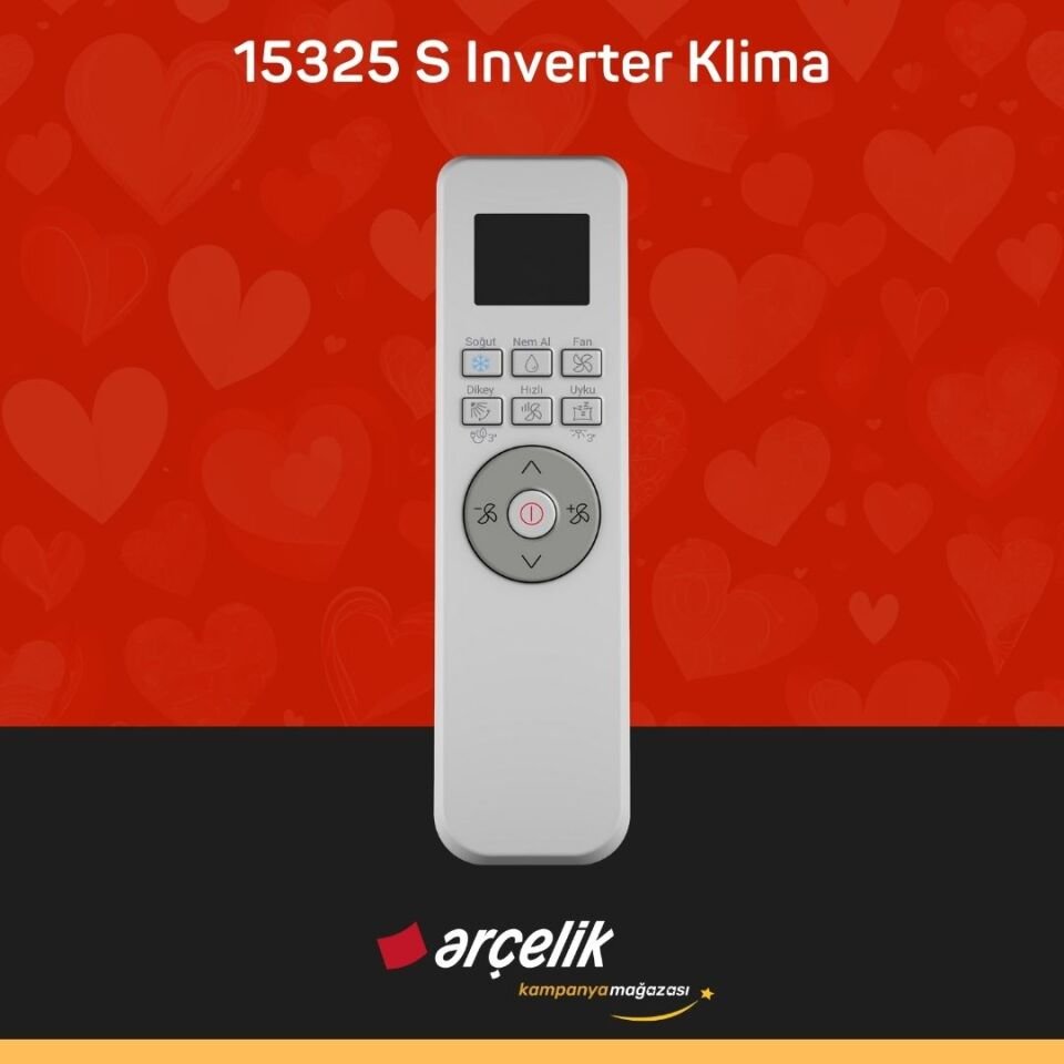 ARÇELİK 15325 S Inverter Klima 15.000 Btu/h (Sadece Soğutma) Split Klima