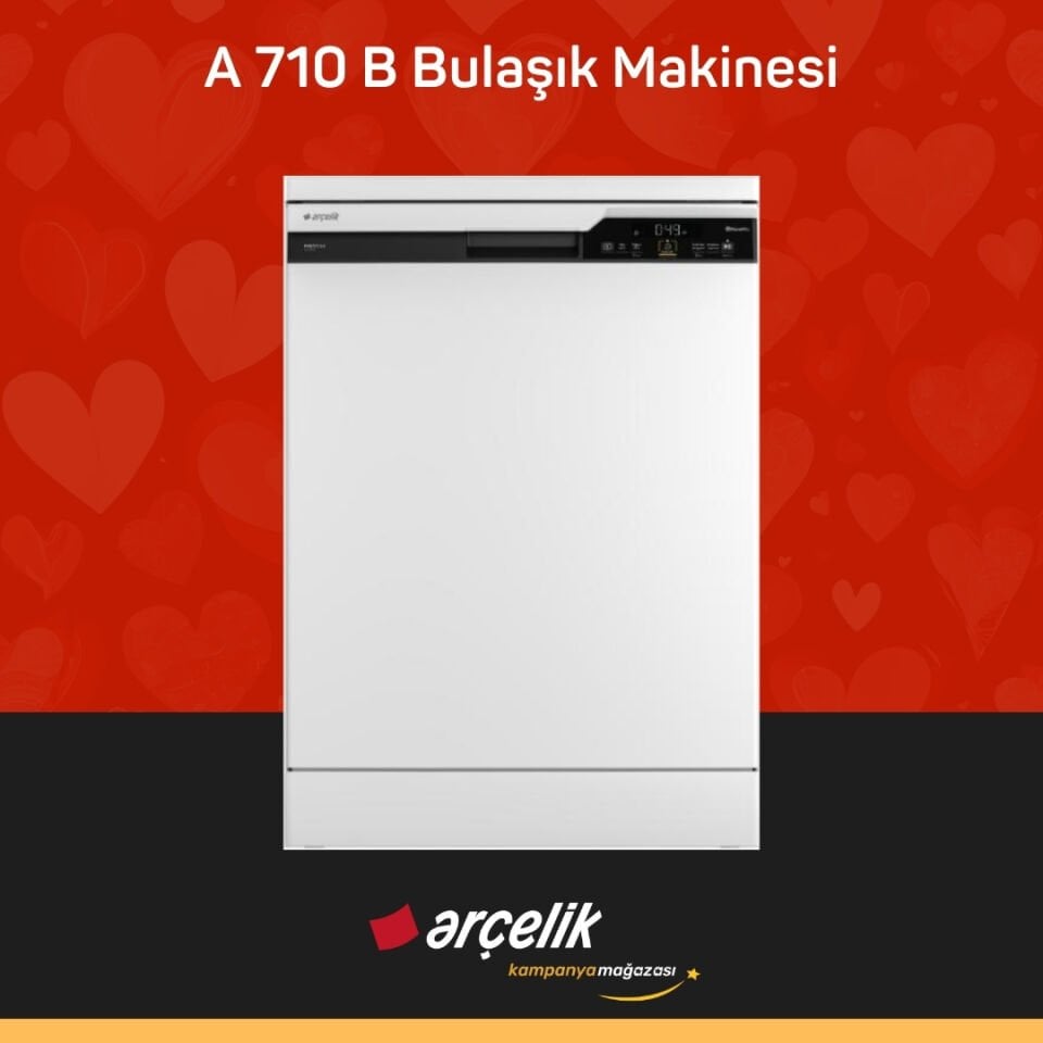 ARÇELİK A 710 B Bulaşık Makinesi