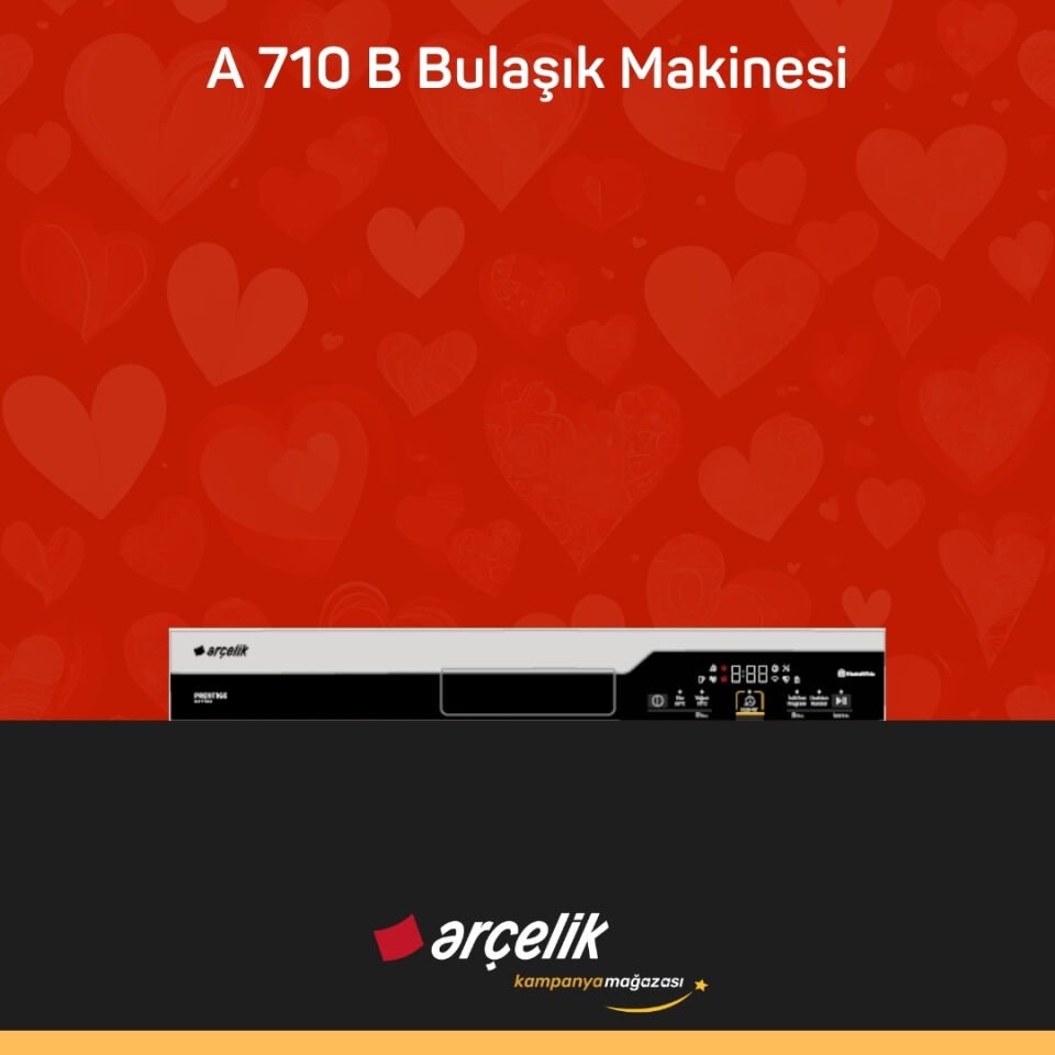 ARÇELİK A 710 B Bulaşık Makinesi