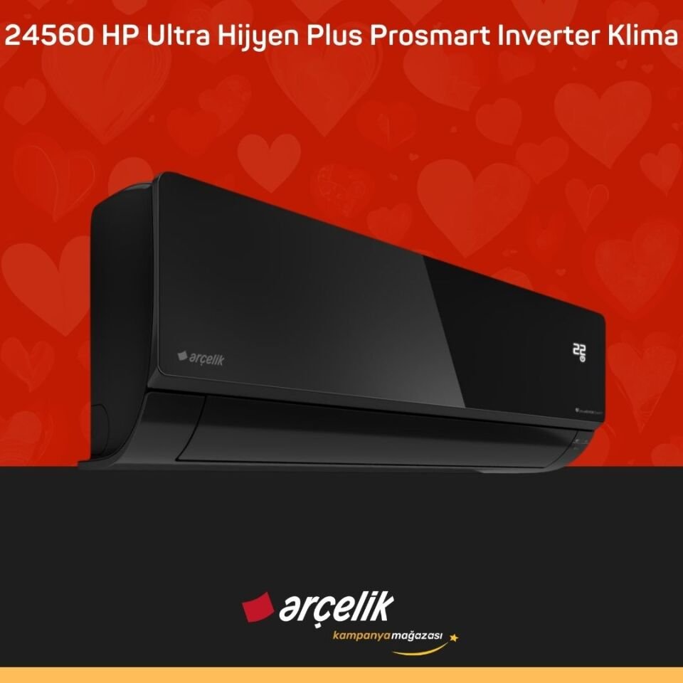 ARÇELİK 24560 HP Ultra Hijyen Plus Prosmart Inverter Klima Split Klima