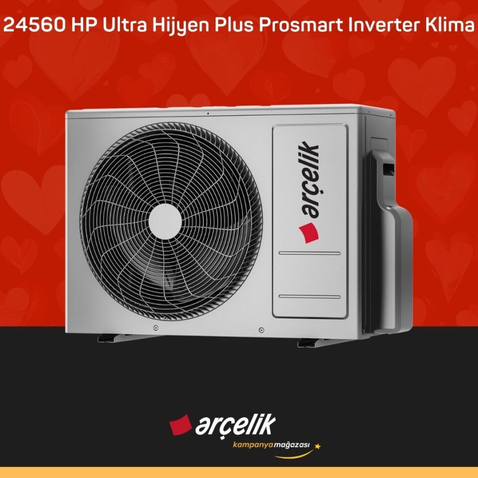 ARÇELİK 24560 HP Ultra Hijyen Plus Prosmart Inverter Klima Split Klima