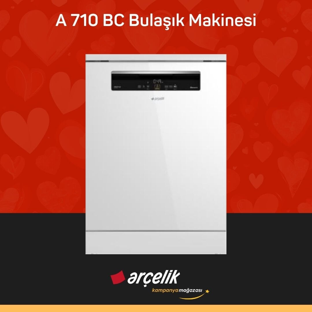 ARÇELİK A 710 BC Bulaşık Makinesi
