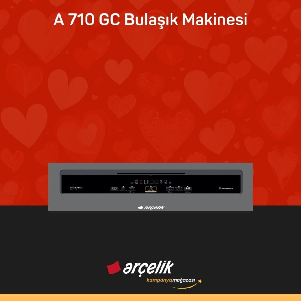 ARÇELİK A 710 GC Bulaşık Makinesi