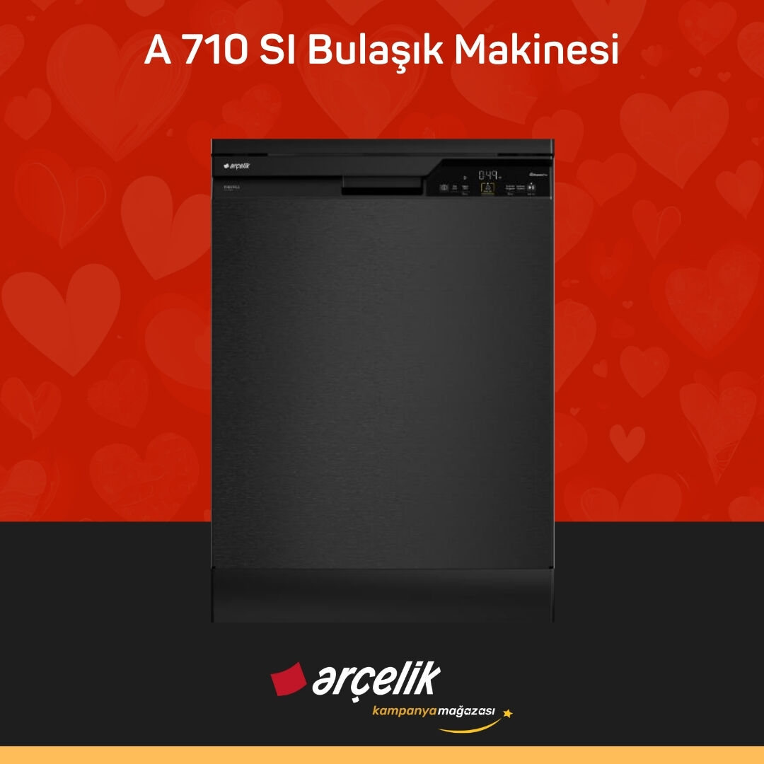 ARÇELİK A 710 SI Prestige Serisi Solo Bulaşık Makinesi