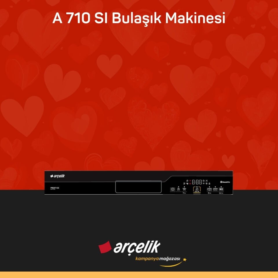 ARÇELİK A 710 SI Bulaşık Makinesi