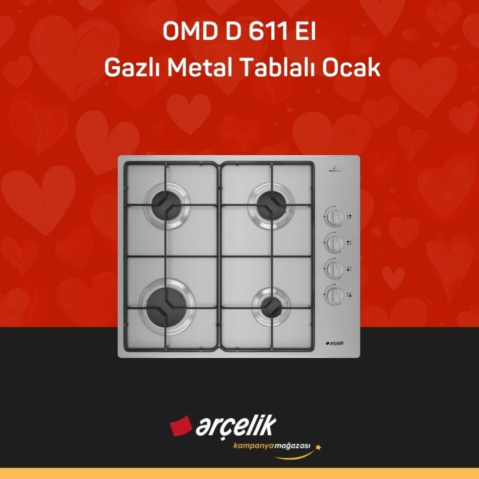 ARÇELİK YENİ EKONOMİK INOX SET ( P 171 TI - AFM 130 I - OMD D 611 EI )