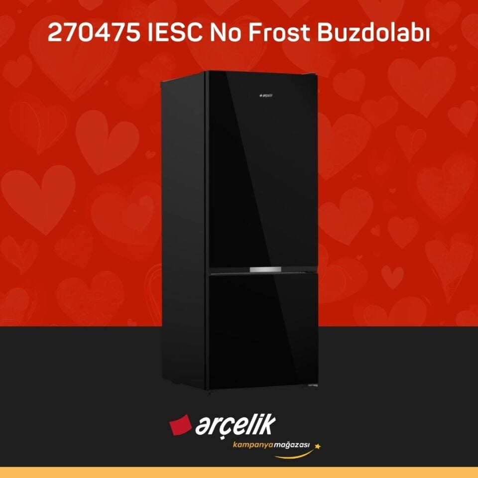 ARÇELİK 270475 IESC Alttan Donduruculu Buzdolabı