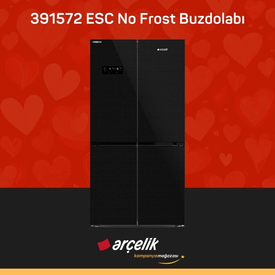 ARÇELİK 391572 ESC Gardırop Tipi Buzdolabı