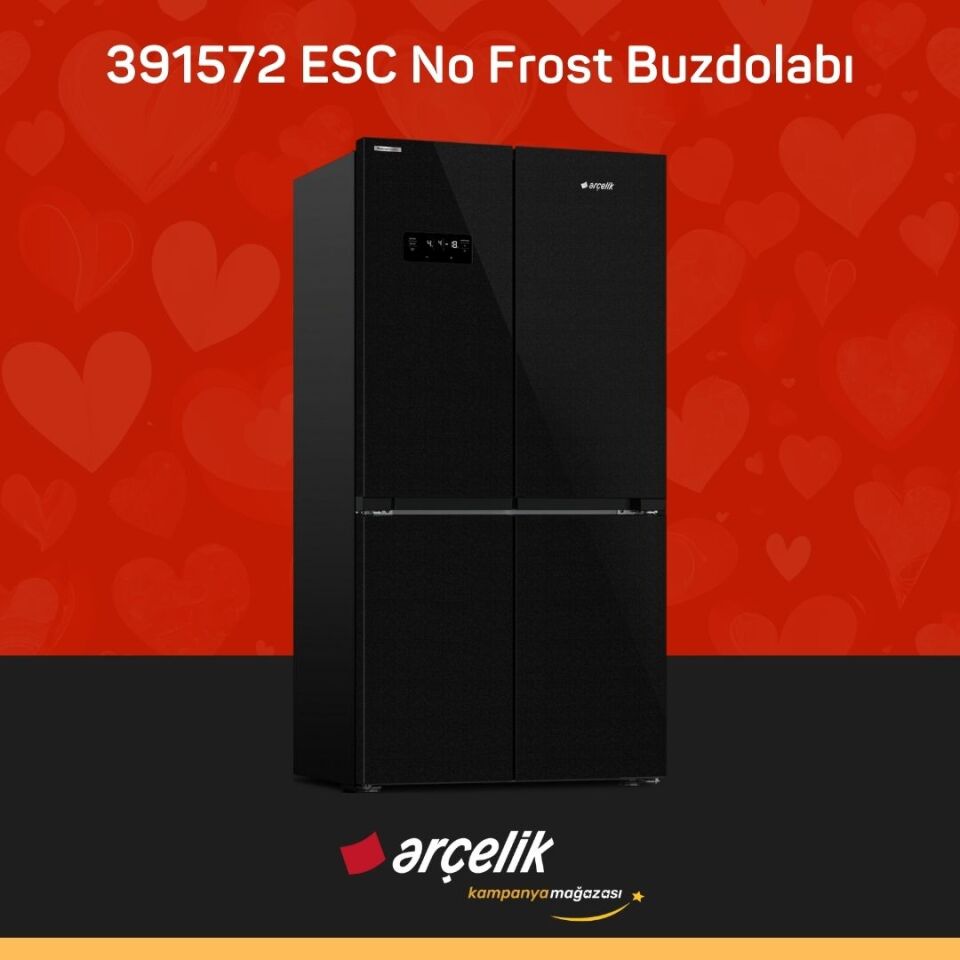 ARÇELİK 391572 ESC Gardırop Tipi Buzdolabı