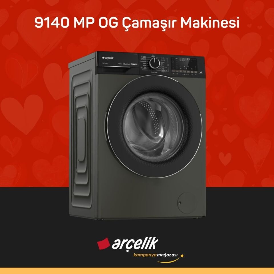 ARÇELİK 9140 MP OG 9 Kg Çamaşır Makinesi