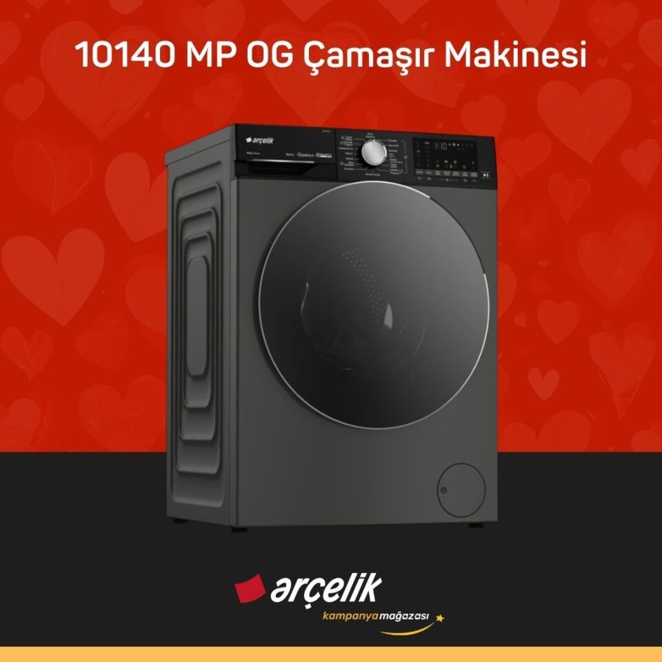 ARÇELİK 10140 MP OG 10 Kg Çamaşır Makinesi