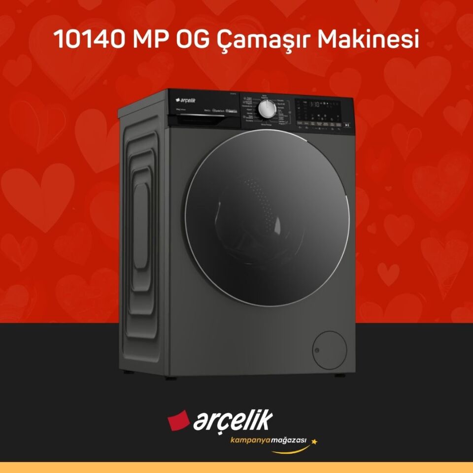 ARÇELİK 10140 MP OG 10 Kg Çamaşır Makinesi