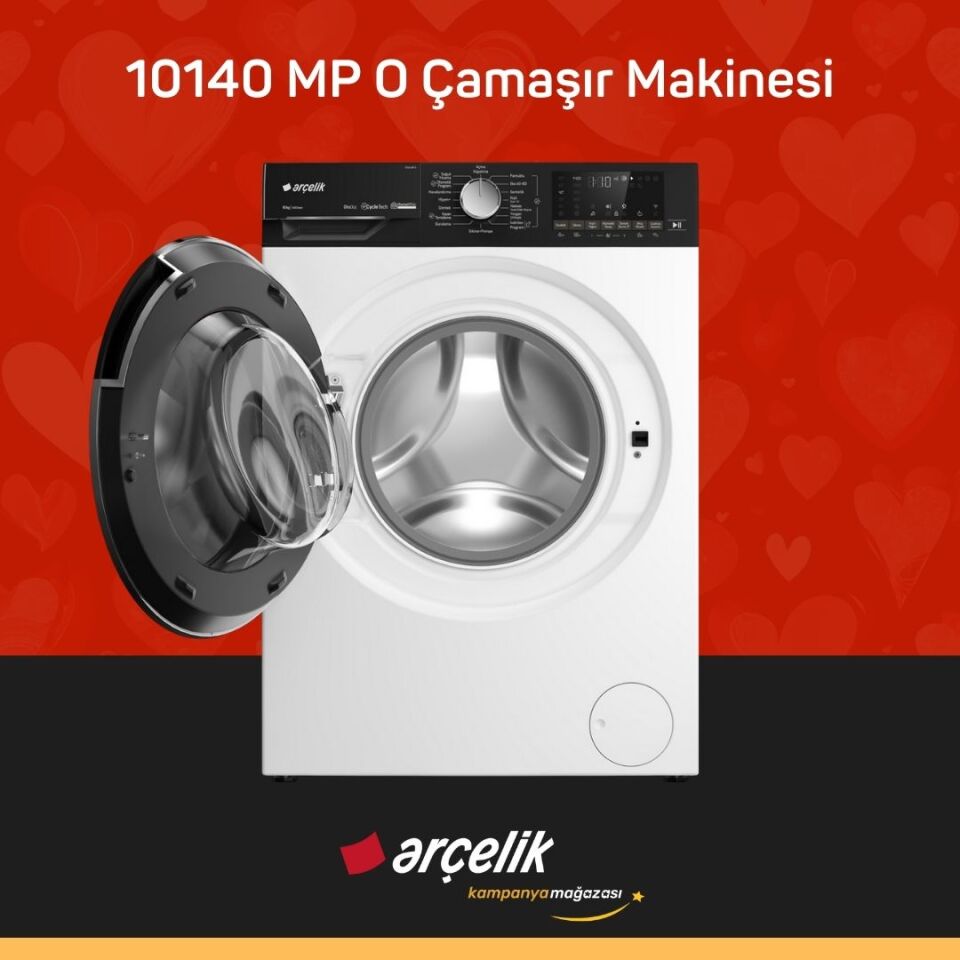 ARÇELİK 10140 MP O 10 Kg Çamaşır Makinesi