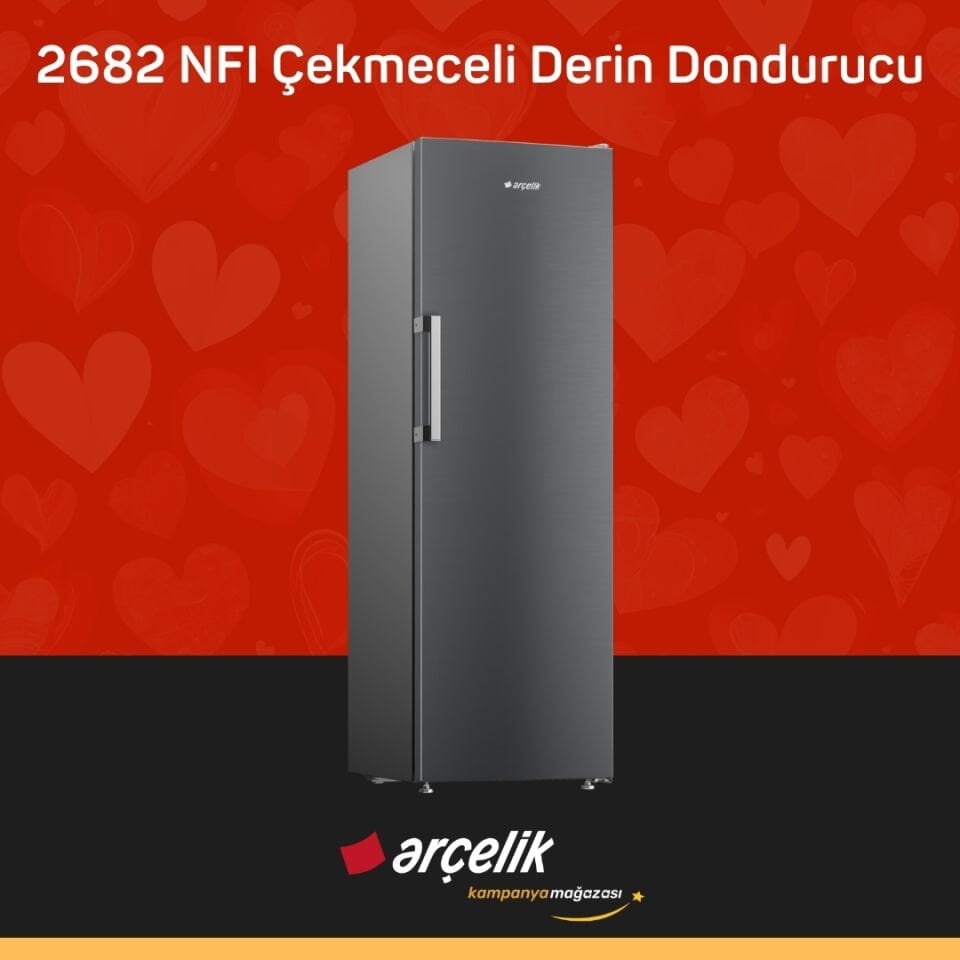ARÇELİK 2682 NFI Çekmeceli Derin Dondurucu
