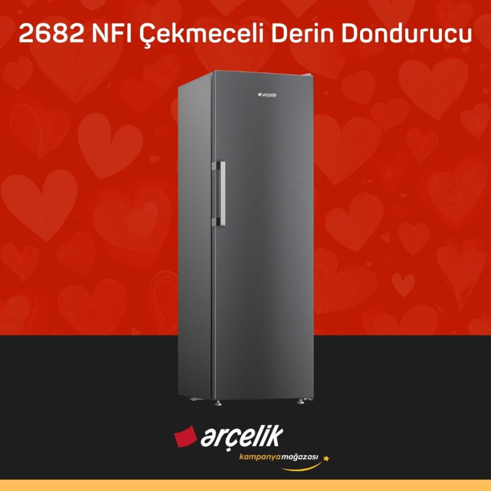 ARÇELİK 2682 NFI Çekmeceli Derin Dondurucu