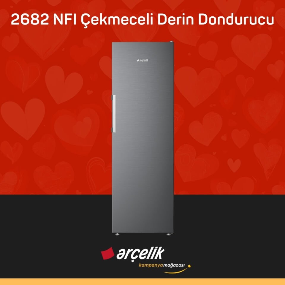 ARÇELİK 2682 NFI Çekmeceli Derin Dondurucu