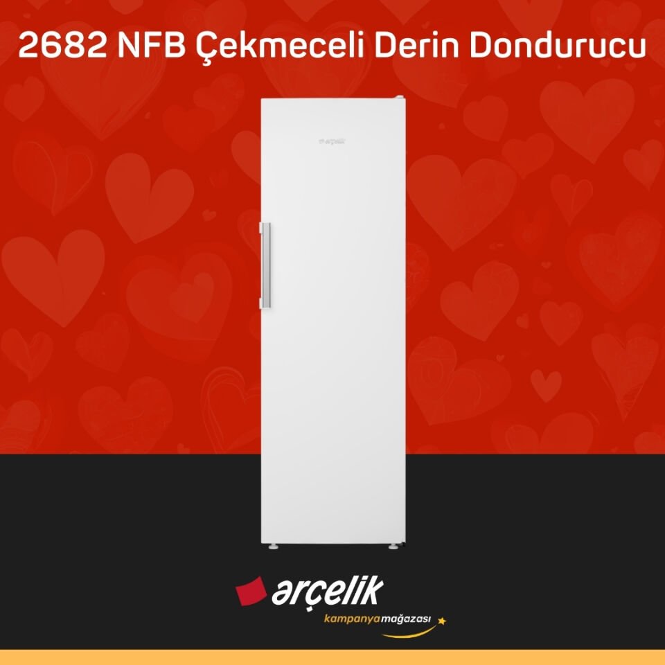 ARÇELİK 2682 NFB Çekmeceli Derin Dondurucu