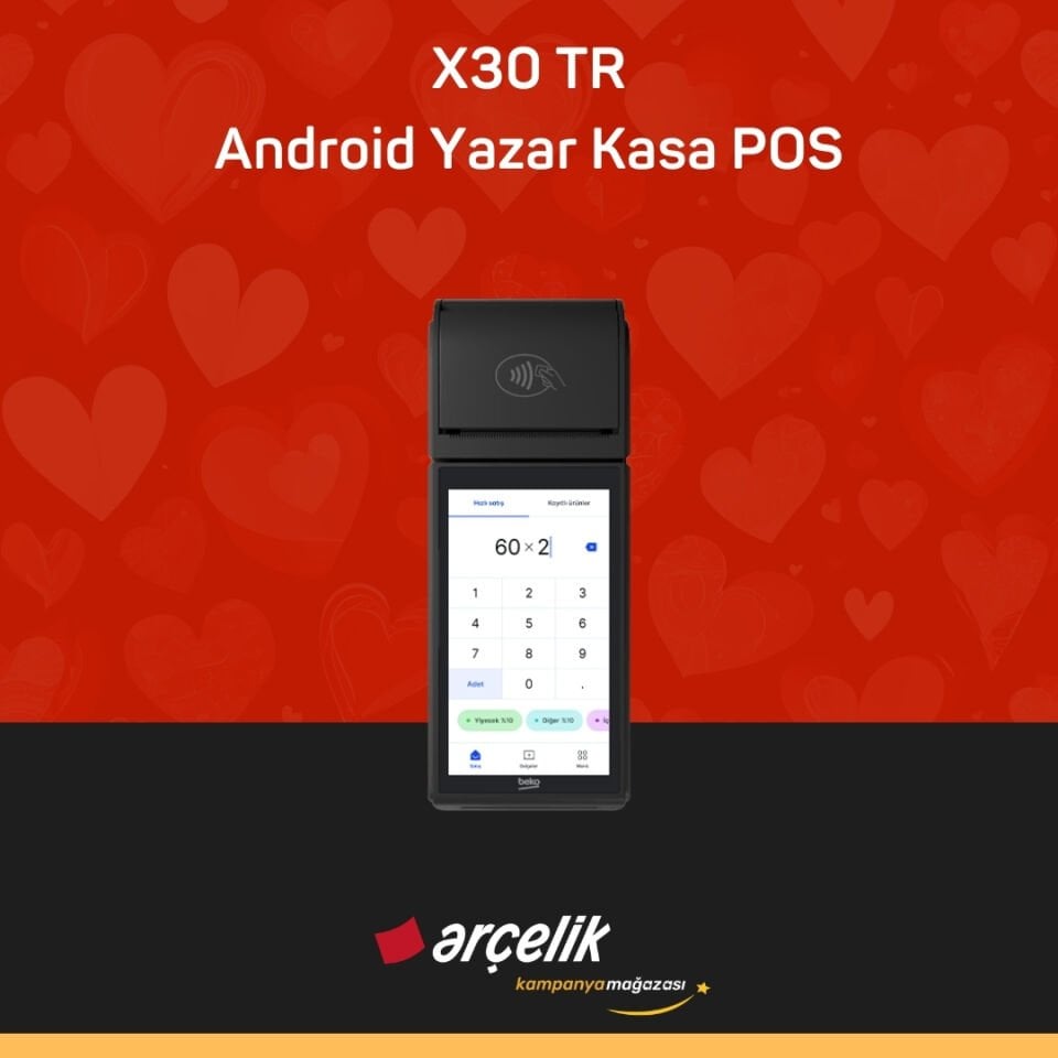 Beko X30 TR Android Yazar Kasa POS