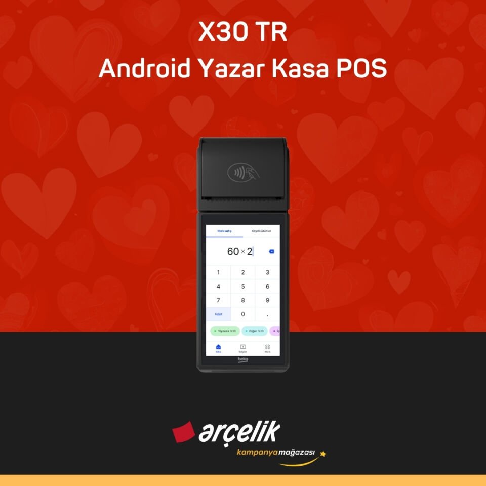 Beko X30 TR Android Yazar Kasa POS
