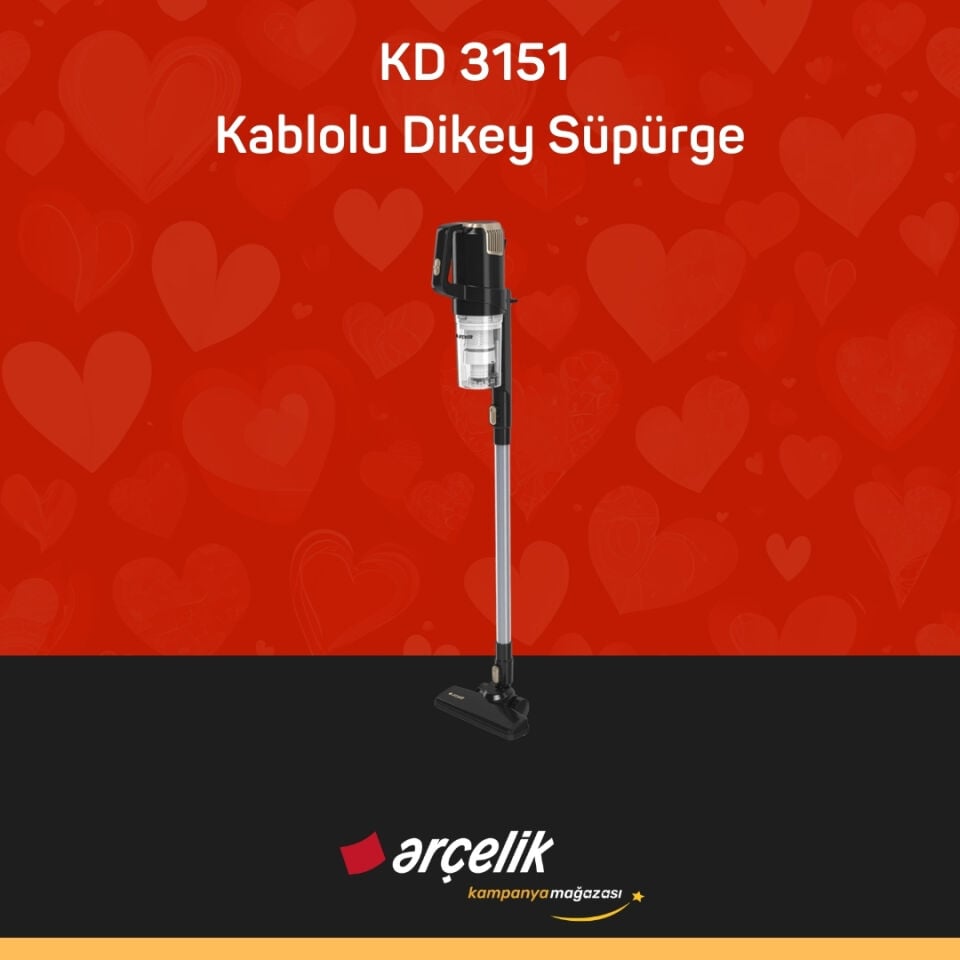 ARÇELİK KD 3151 Kablolu Dikey Süpürge