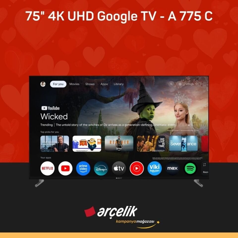 ARÇELİK A 775 C Smart TV