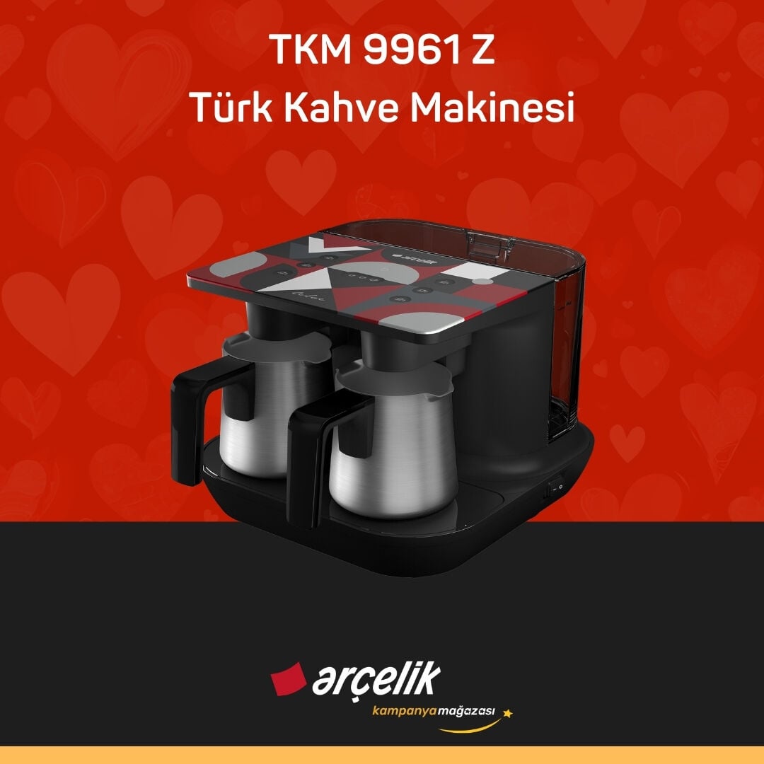 ARÇELİK TKM 9961 Z Türk Kahve Makinesi
