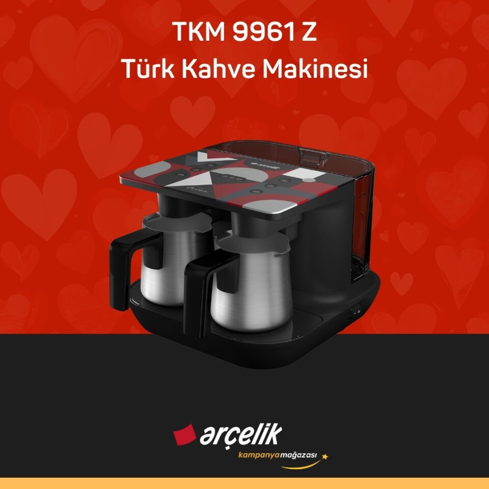 ARÇELİK TKM 9961 Z Türk Kahve Makinesi