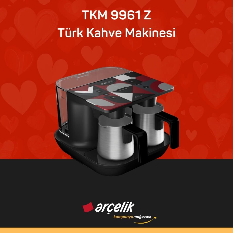 ARÇELİK TKM 9961 Z Türk Kahve Makinesi
