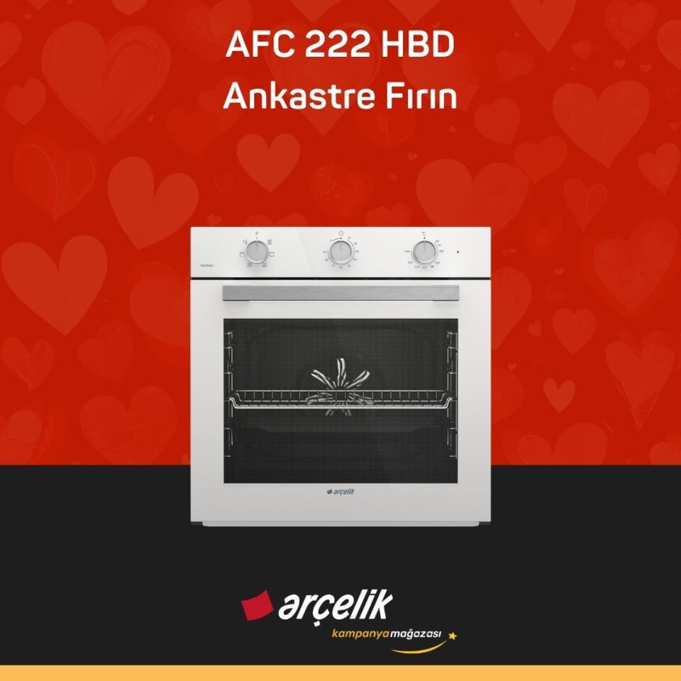 ARÇELİK AFC 222 HBD Ankastre Fırın