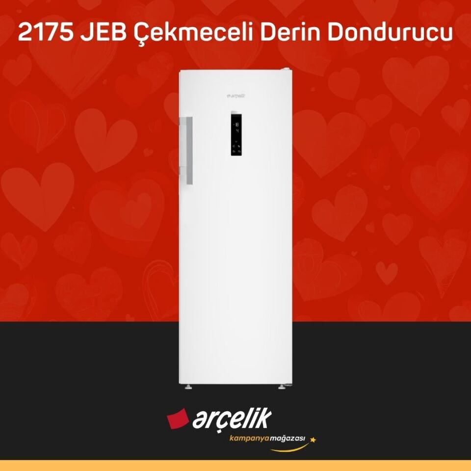 ARÇELİK 2175 JEB 7 Bölmeli Derin Dondurucu