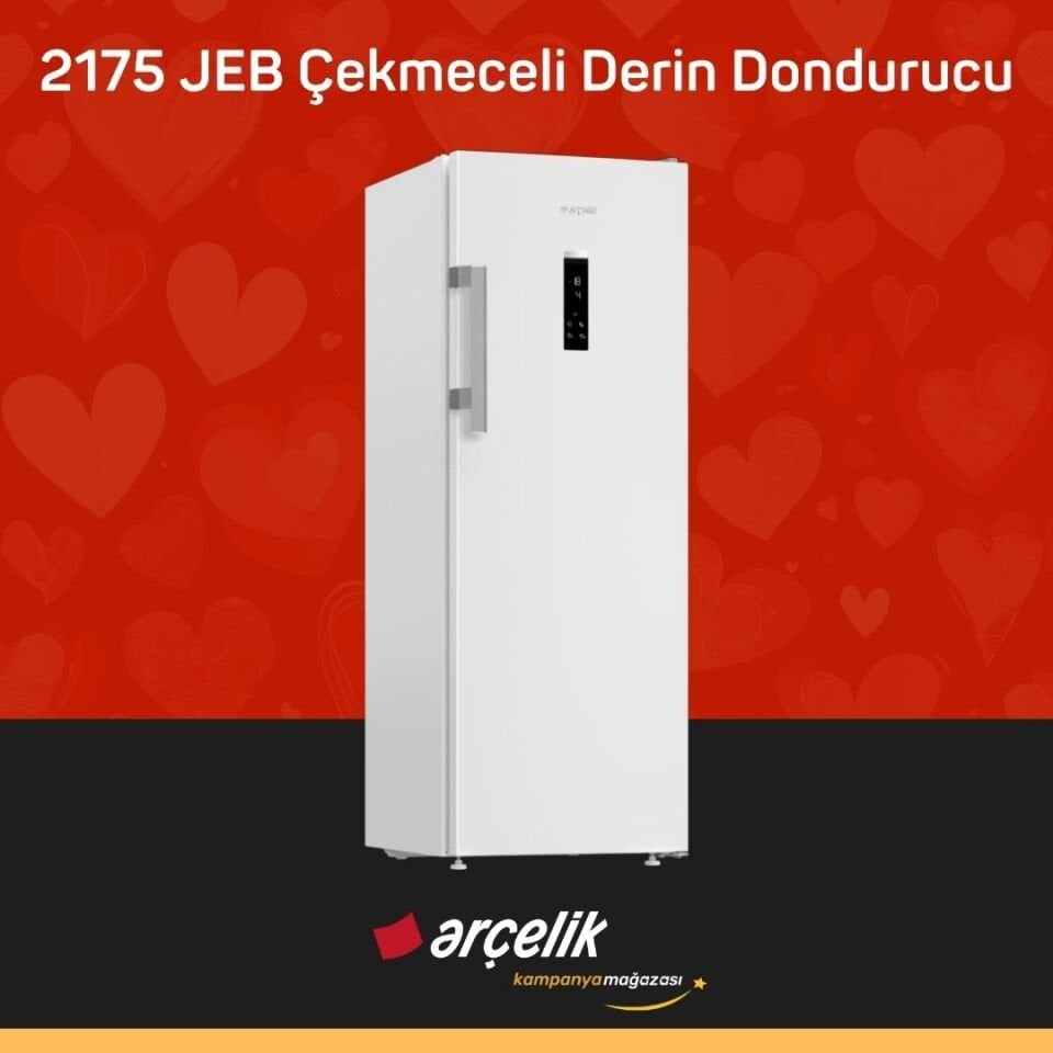 ARÇELİK 2175 JEB 7 Bölmeli Derin Dondurucu