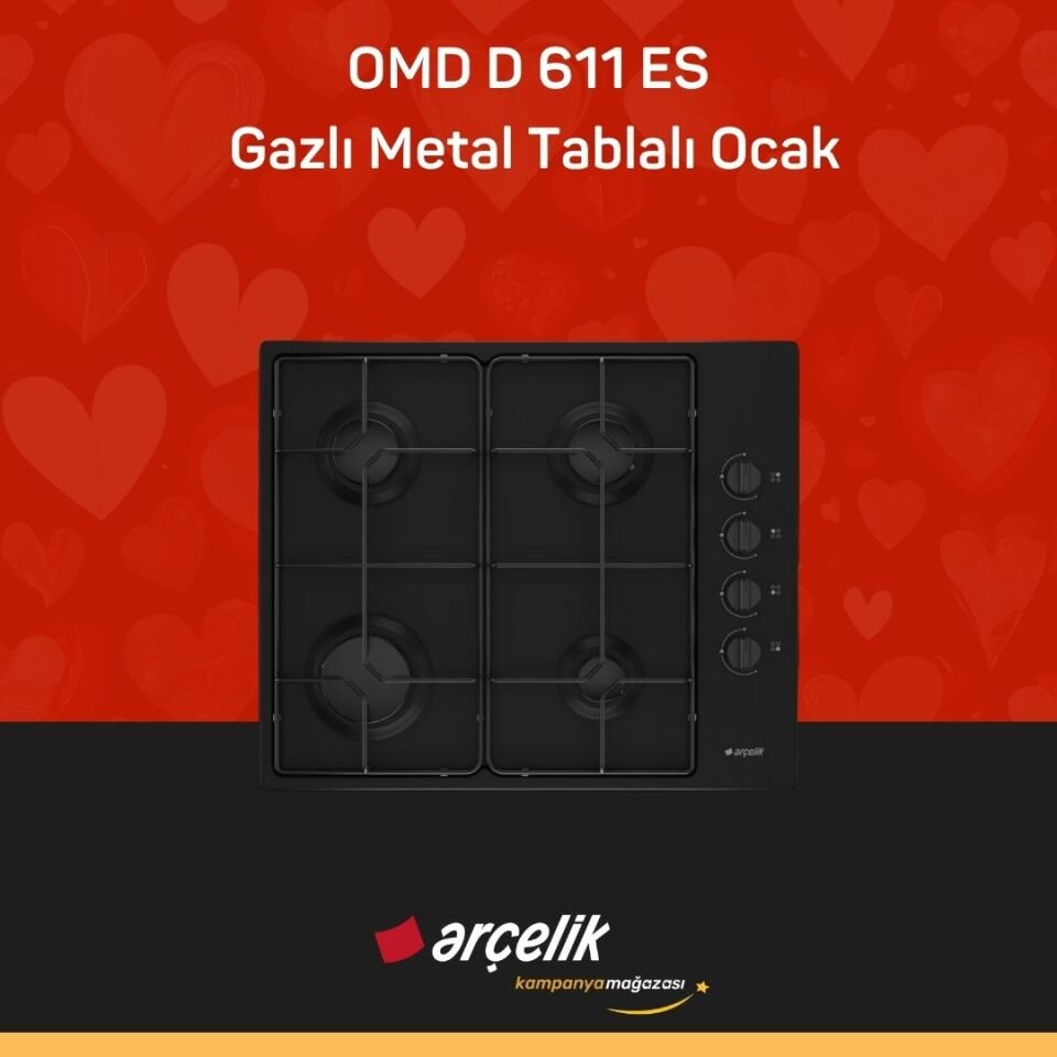 ARÇELİK SİYAH ANKASTRE SET ( P 27 YS - AFM 130 S - OMD D 611 ES )