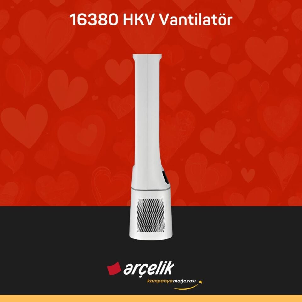 ARÇELİK 16380 HKV Kule Tipi Vantilatör