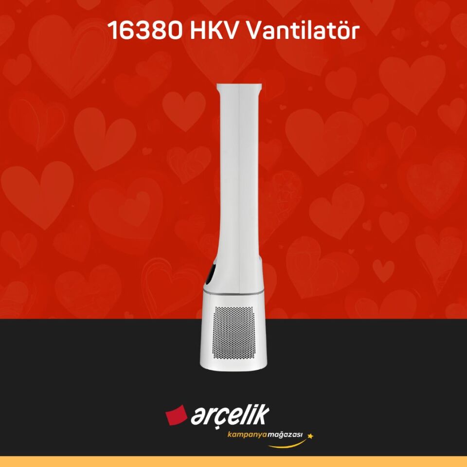 ARÇELİK 16380 HKV Kule Tipi Vantilatör