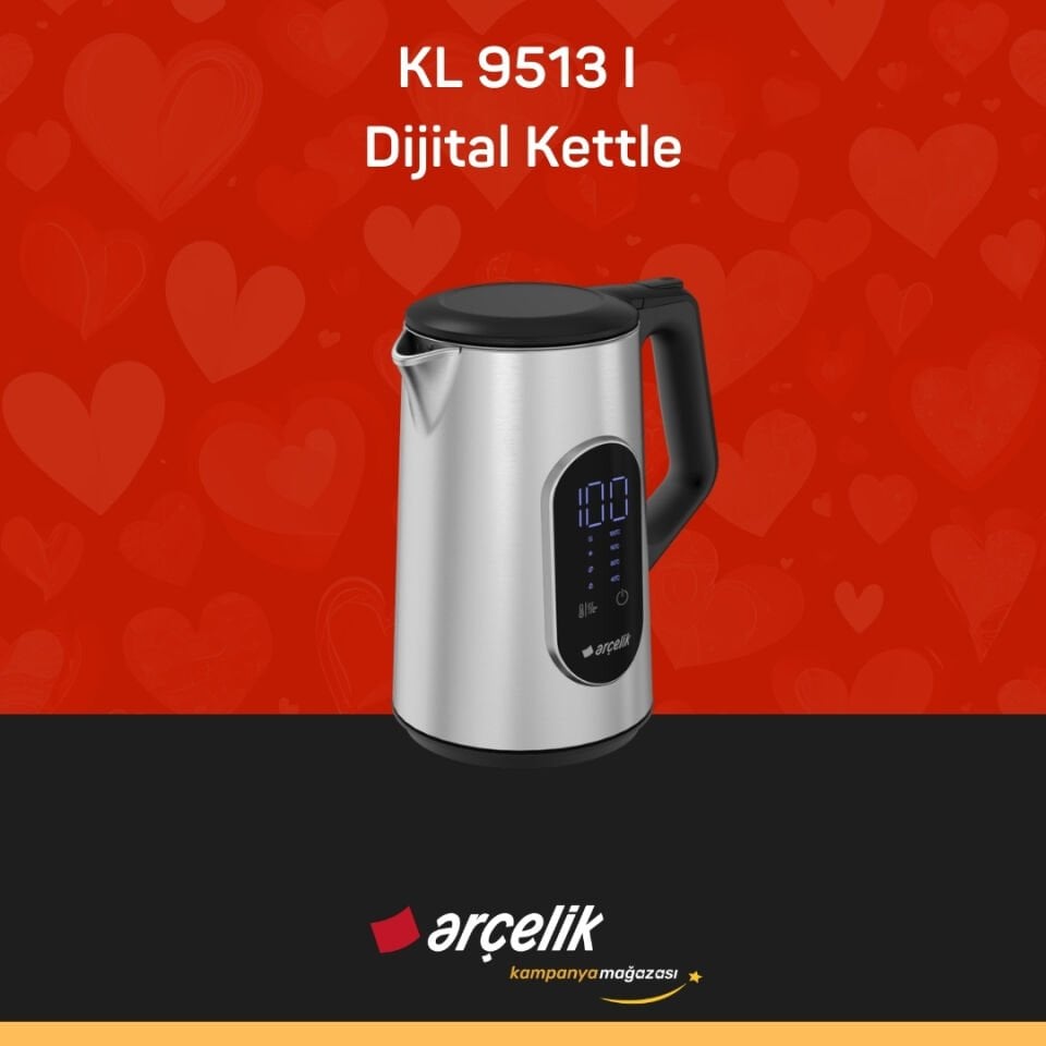 ARÇELİK KL 9513 I Dijital Kettle