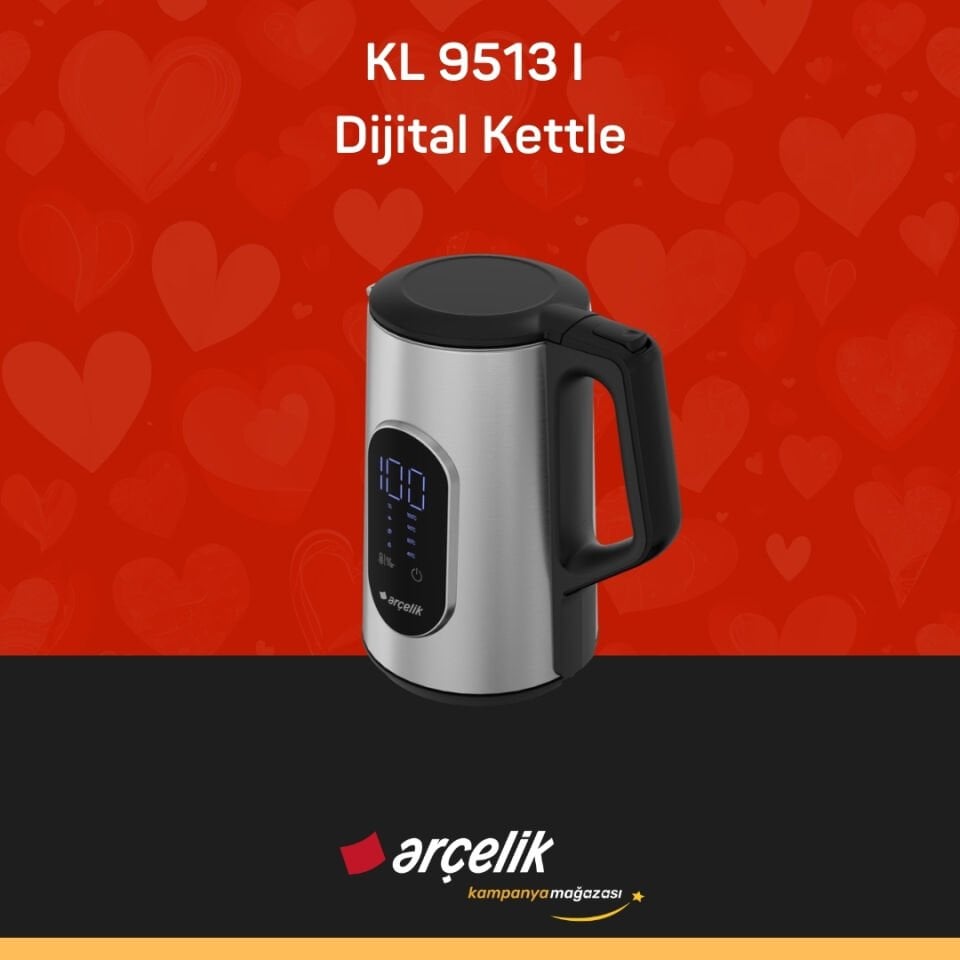 ARÇELİK KL 9513 I Dijital Kettle