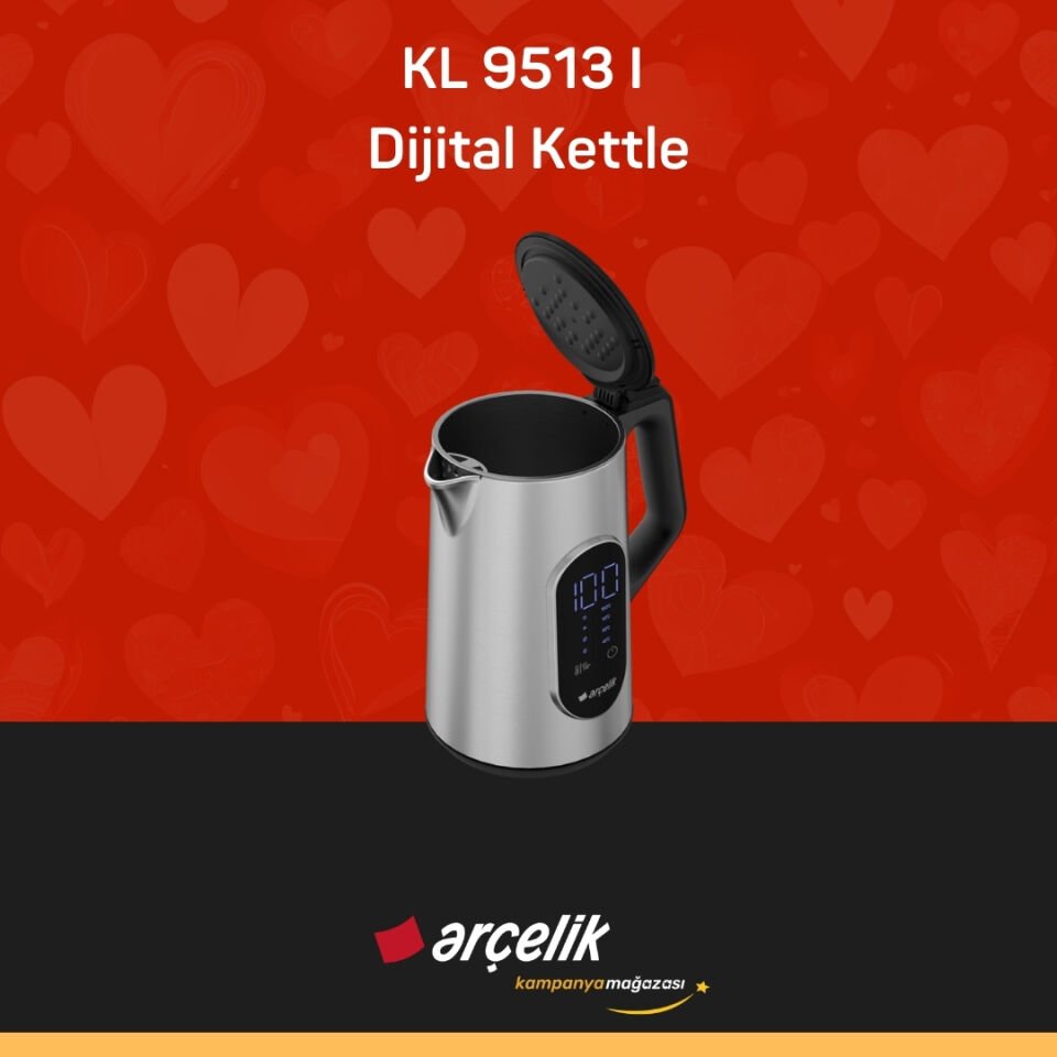 ARÇELİK KL 9513 I Dijital Kettle