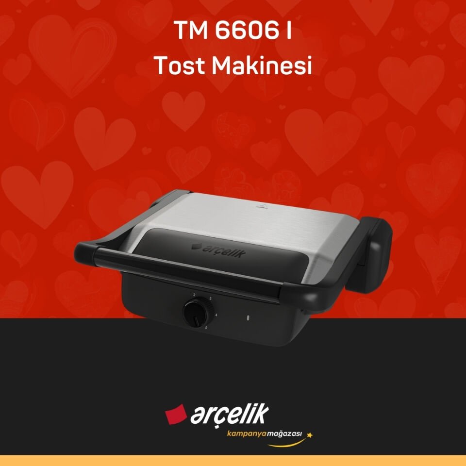 ARÇELİK TM 6606 I Tost Makinesi