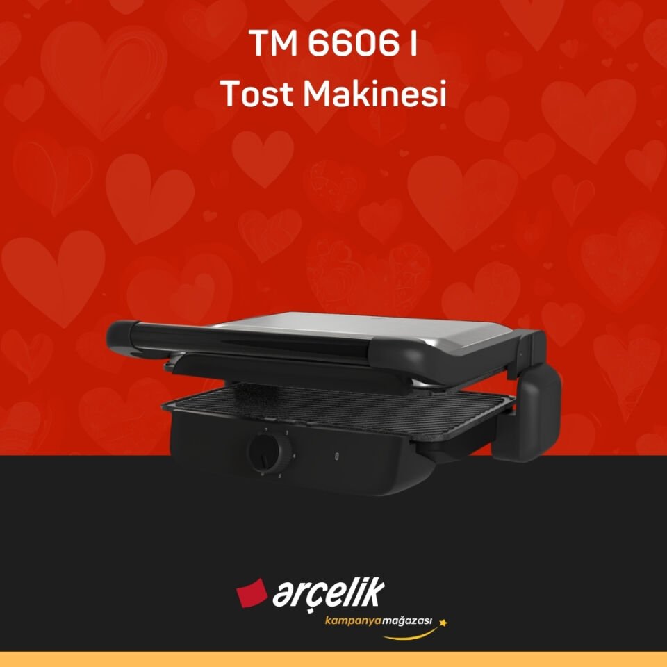 ARÇELİK TM 6606 I Tost Makinesi