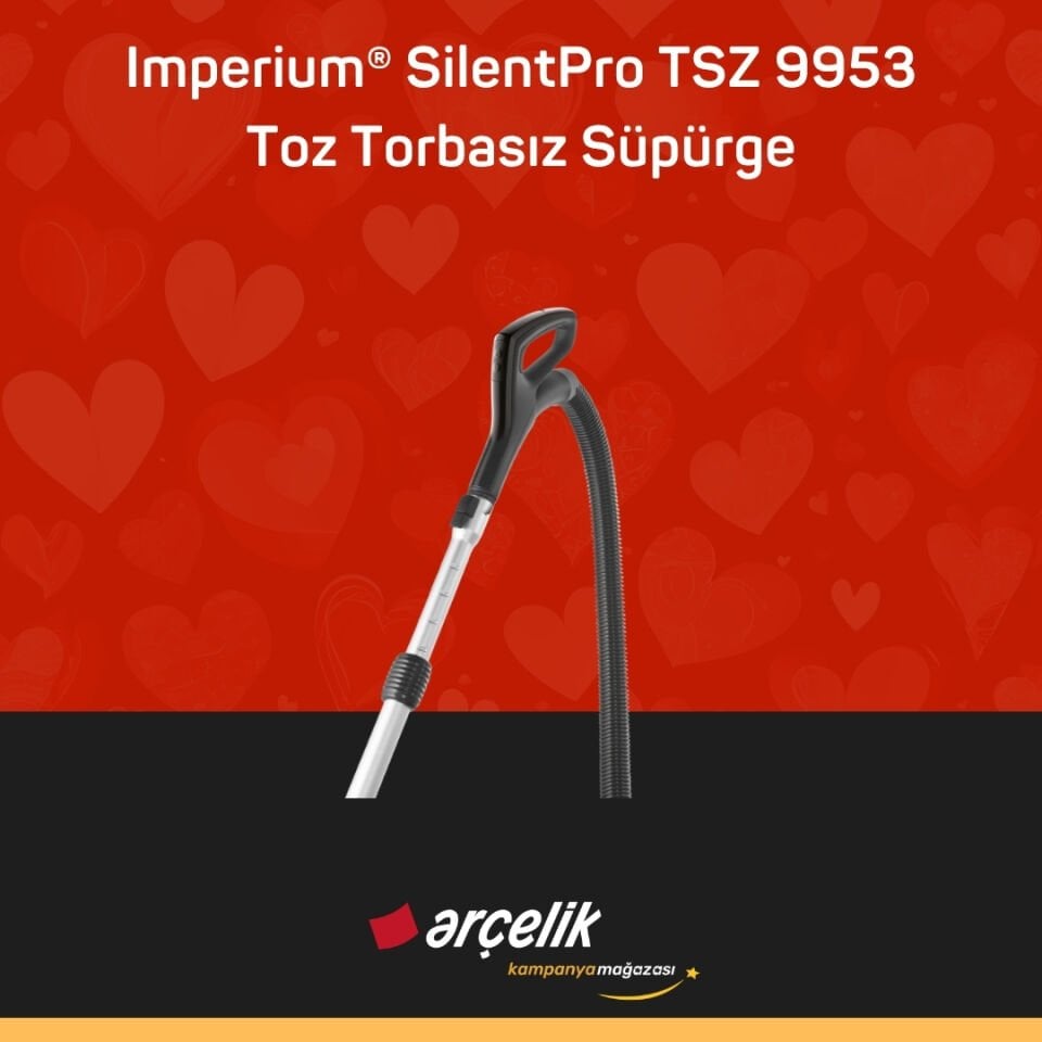 ARÇELİK Imperium® SilentPro TSZ 9953 Toz Torbasız Süpürge
