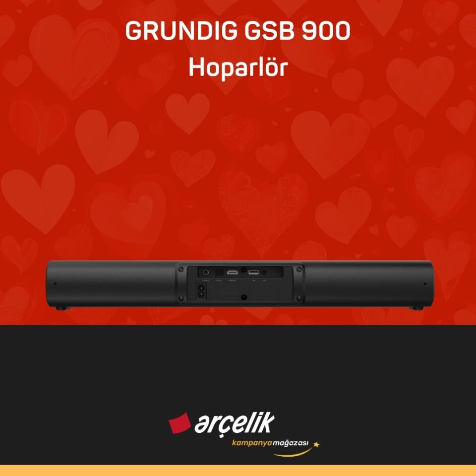 GRUNDIG GSB 900 2.0 Kanal 30 W Soundbar