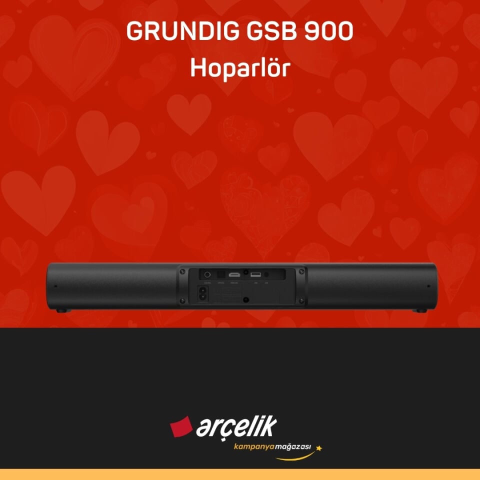 GRUNDIG GSB 900 2.0 Kanal 30 W Soundbar