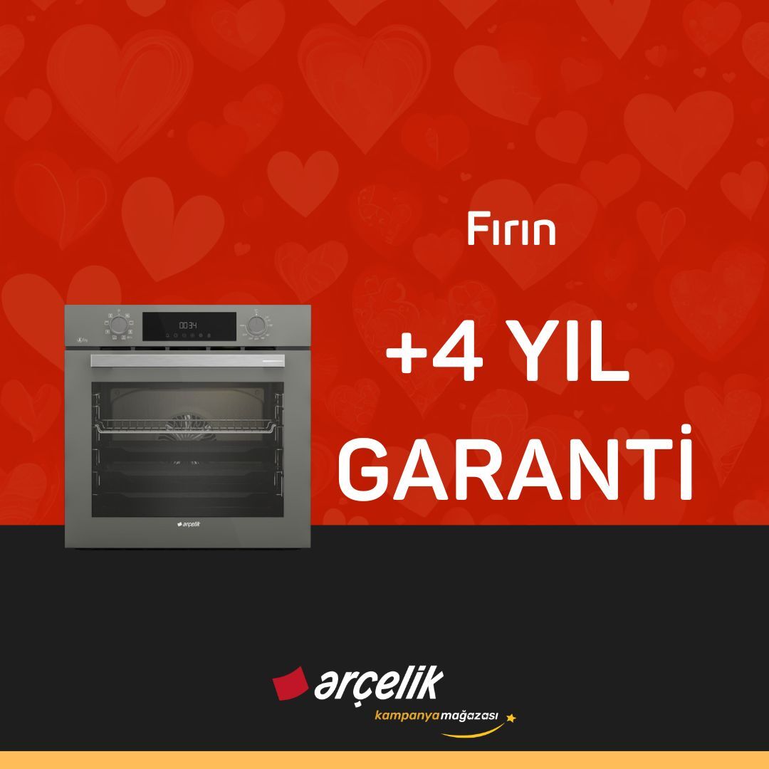ARÇELİK Fırın İçin +4 Yıl Ek Garanti