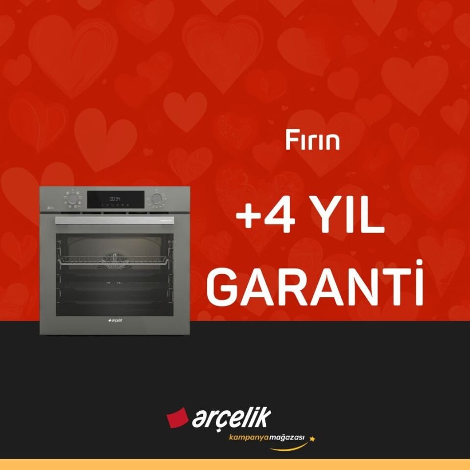 ARÇELİK Fırın İçin +4 Yıl Ek Garanti