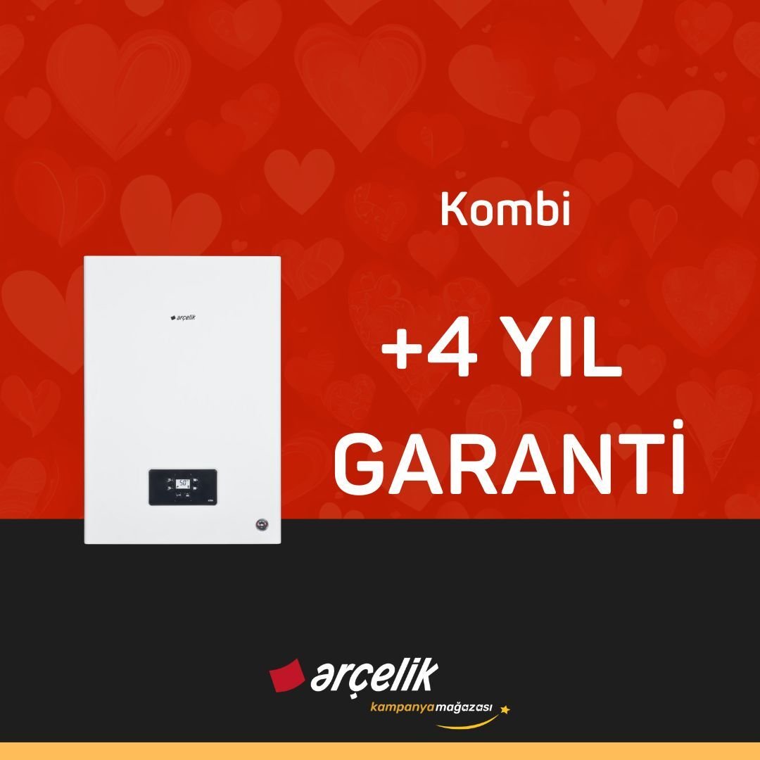 ARÇELİK Kombi İçin +4 Yıl Ek Garanti