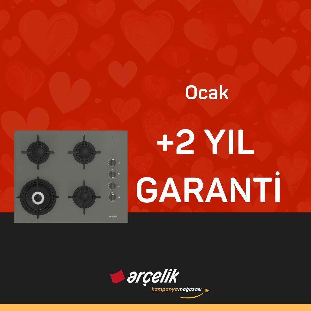 ARÇELİK Ocak İçin+2 Yıl Ek Garanti