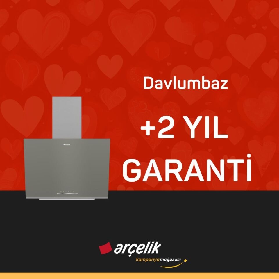 ARÇELİK Davlumbaz İçin+2 Yıl Ek Garanti