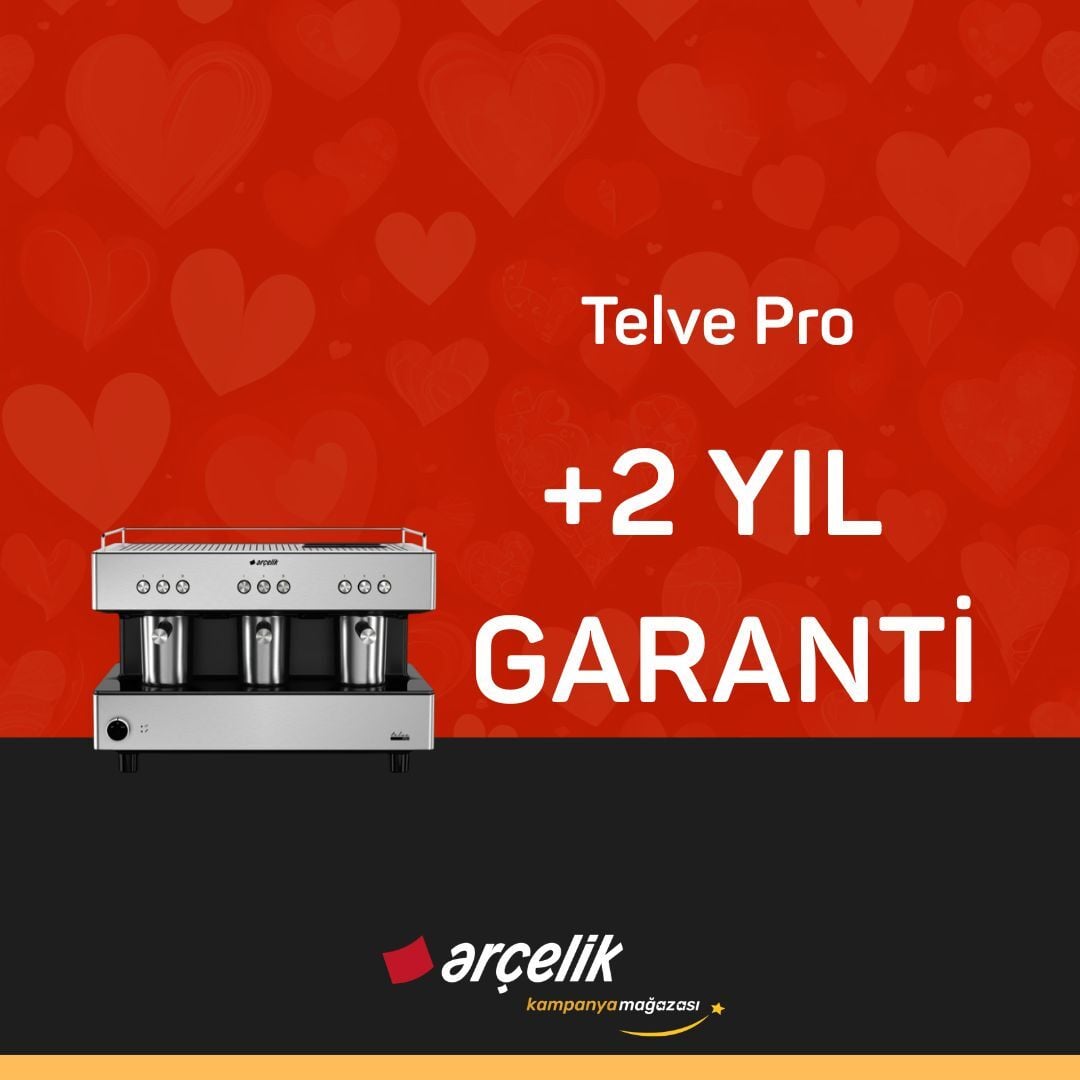 ARÇELİK Telve Pro İçin +2 Yıl Ek Garanti