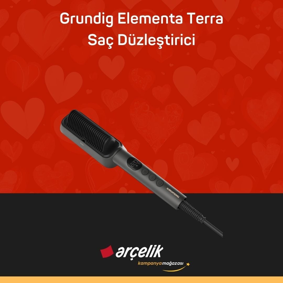 GRUNDIG HB 9350 Elementa Terra Saç Düzleştirici