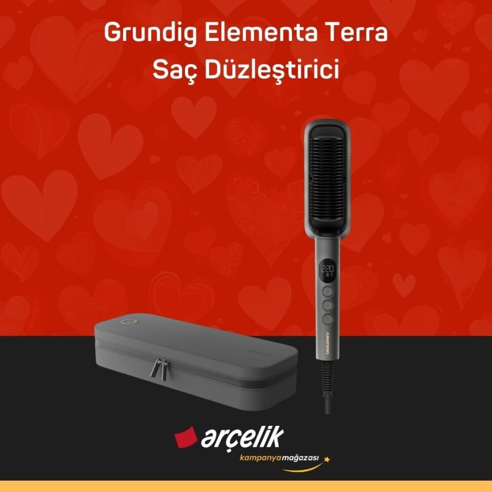 GRUNDIG HB 9350 Elementa Terra Saç Düzleştirici